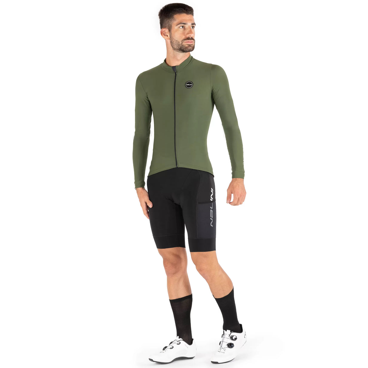 Maglia maniche lunghe Nalini New Soft Warp LS J1 - Verde Nalini