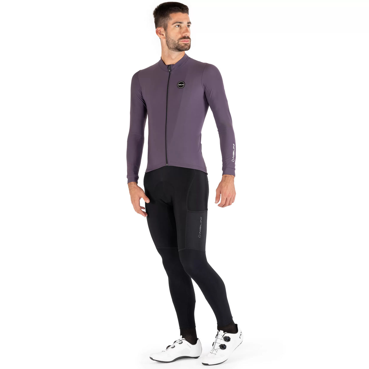 Maglia maniche lunghe Nalini New Soft Warp LS J1 - Viola Nalini