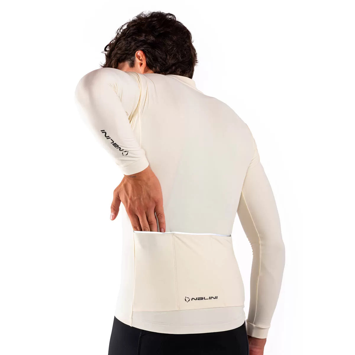Maglia maniche lunghe Nalini New Soft Wrap J1 - Off White