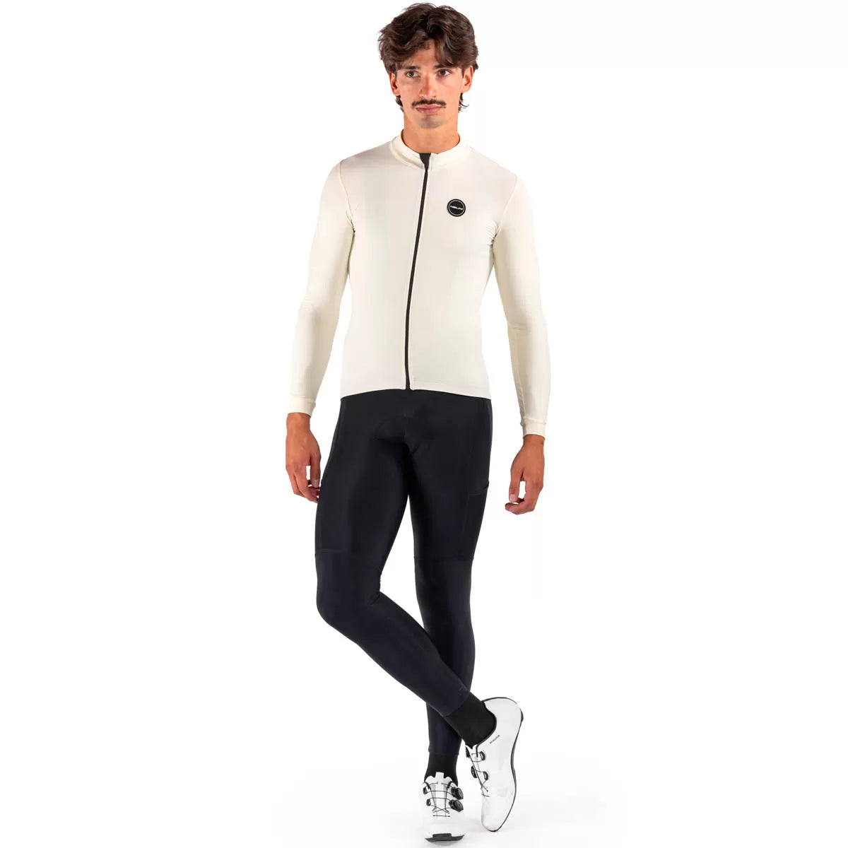 Maglia maniche lunghe Nalini New Soft Wrap J1 - Off White