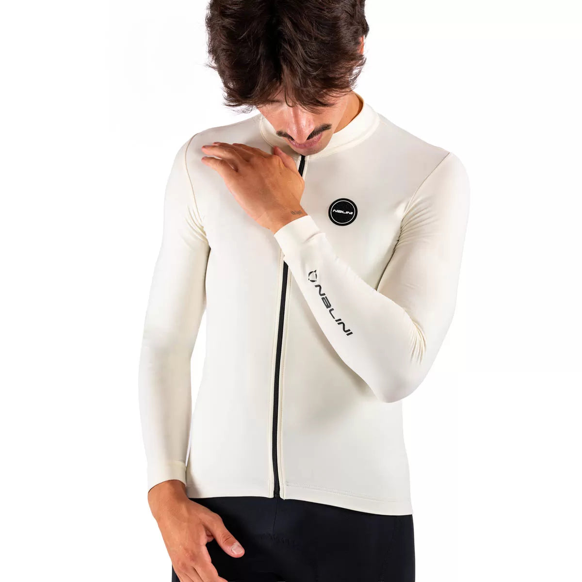 Maglia maniche lunghe Nalini New Soft Wrap J1 - Off White