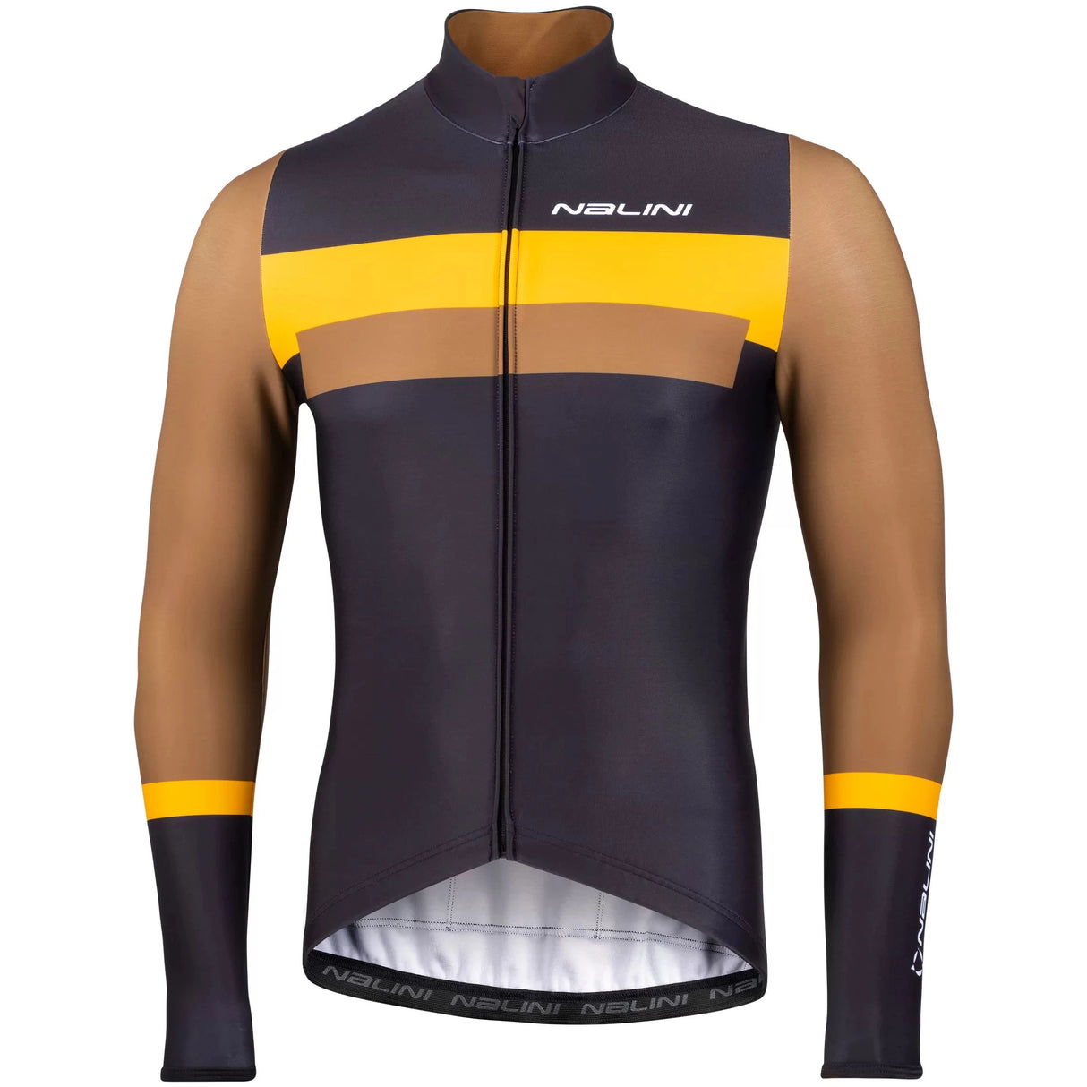 Maglia maniche lunghe Nalini Stelvio - Nero verde Nalini