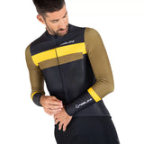 Maglia maniche lunghe Nalini Stelvio - Nero verde Nalini