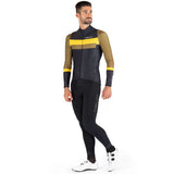 Maglia maniche lunghe Nalini Stelvio - Nero verde Nalini