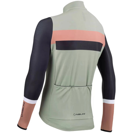 Maglia maniche lunghe Nalini Stelvio - Verde Nalini