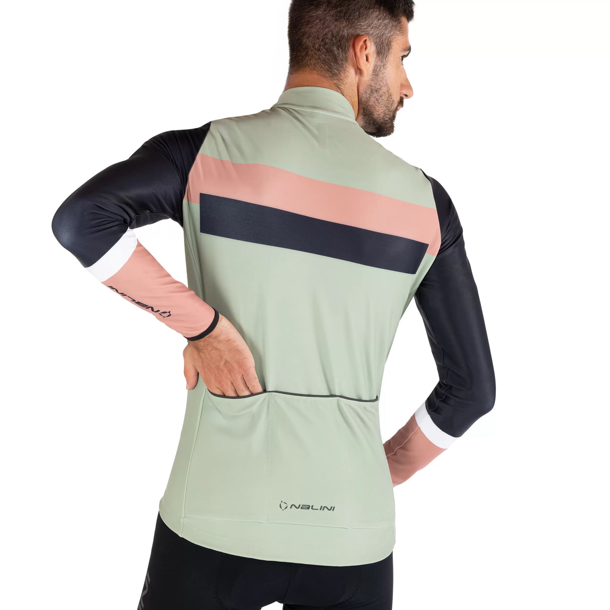 Maglia maniche lunghe Nalini Stelvio - Verde Nalini