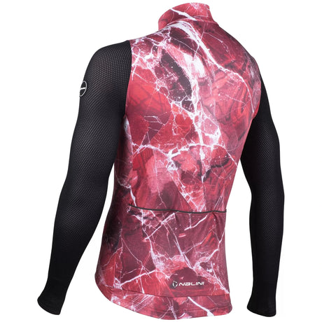 Maglia maniche lunghe Nalini Warm Mesh - Rosso Nalini