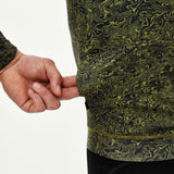 Maglia maniche lunghe Pas Normal Studios Essential Light AOP Grain - Verde Pas Normal Studios