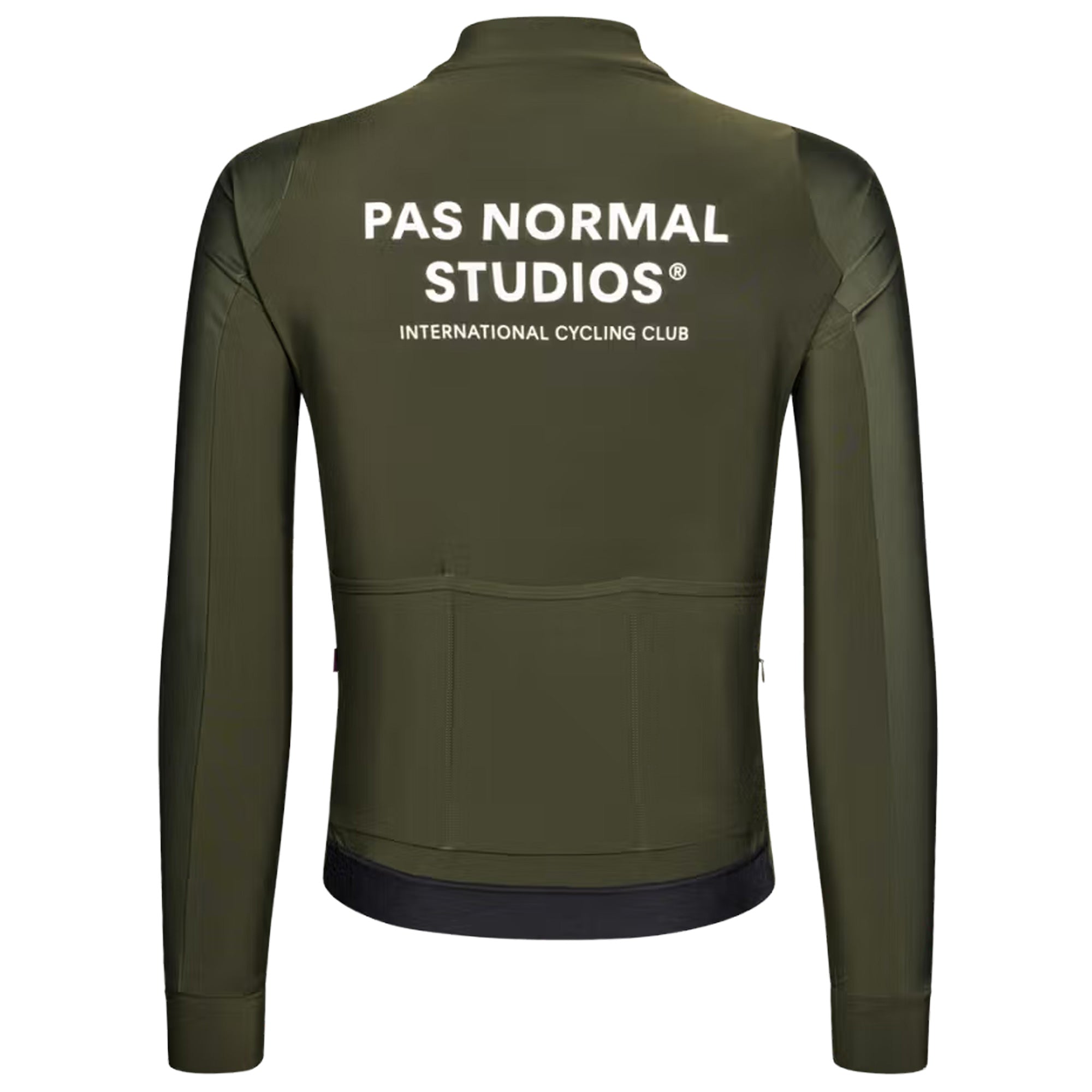 PAS NORMAL STUDIOS ヘビージャージ ダークグリーン S Pas Normal Studios Mechanism Thermal Long Sleeve Jersey Dark Green