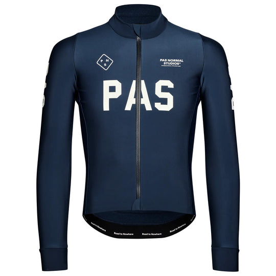 Pas Normal Studios Mechanism Thermal long sleeve jersey - Blue