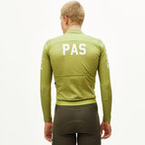 Maglia maniche lunghe Pas Normal Studios PAS Mechanism Thermal 2.0 - Dark Lime Pas Normal Studios