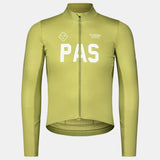Maglia maniche lunghe Pas Normal Studios PAS Mechanism Thermal 2.0 - Dark Lime Pas Normal Studios
