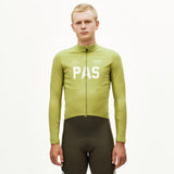 Maglia maniche lunghe Pas Normal Studios PAS Mechanism Thermal 2.0 - Dark Lime Pas Normal Studios