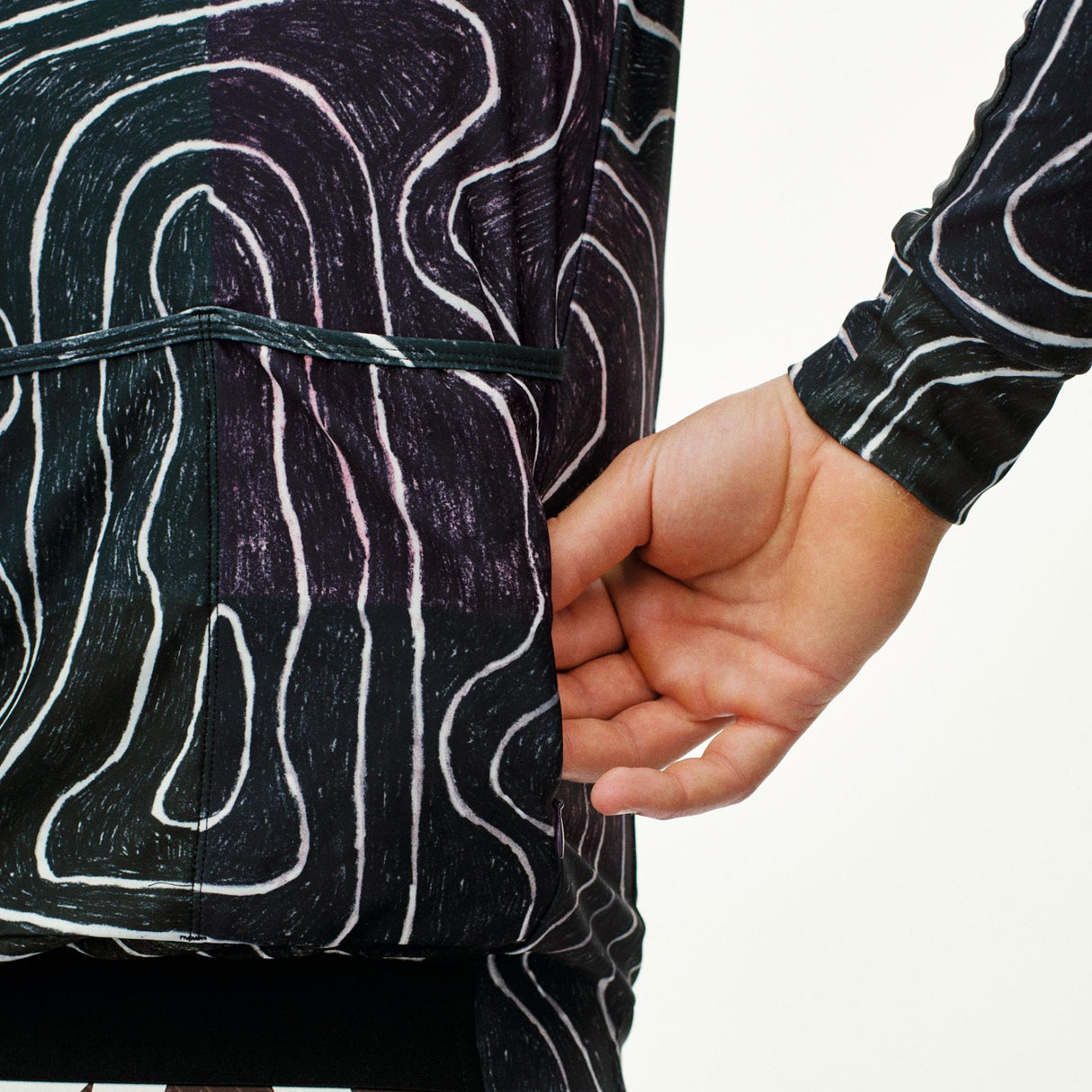 Maglia maniche lunghe Pas Normal Studios T.K.O. Mechanism - Black Multi Pas Normal Studios