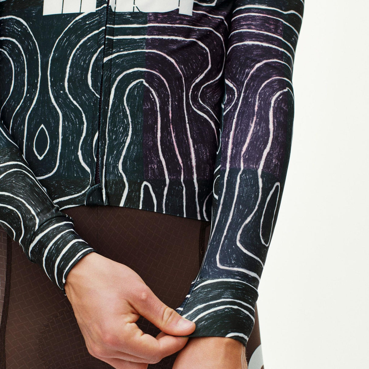 Maglia maniche lunghe Pas Normal Studios T.K.O. Mechanism - Black Multi Pas Normal Studios