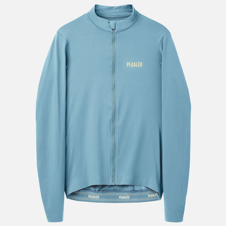 Maglia maniche lunghe Pedaled Element - Azzurro PEdALED