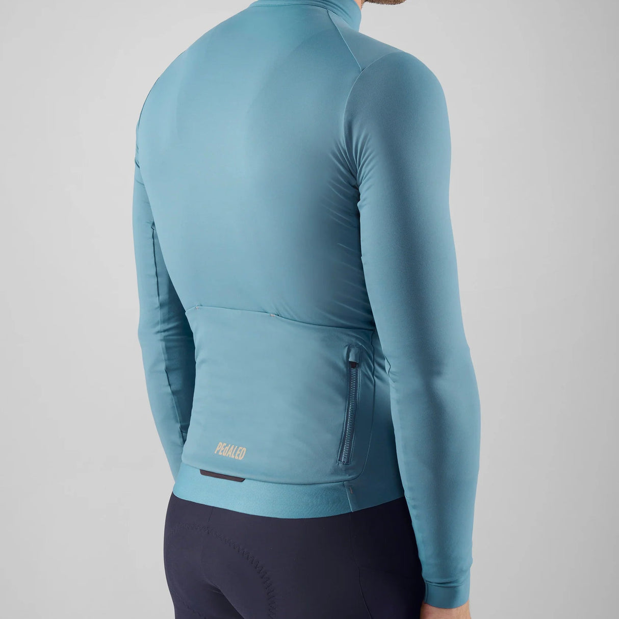 Maglia maniche lunghe Pedaled Element - Azzurro PEdALED