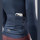 Maglia maniche lunghe Pedaled Element - Blu notte PEdALED