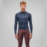 Maglia maniche lunghe Pedaled Element - Blu notte PEdALED