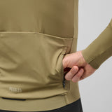 Maglia maniche lunghe Pedaled Element - Kaki PEdALED