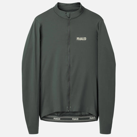 Maglia maniche lunghe Pedaled Element - Nero PEdALED