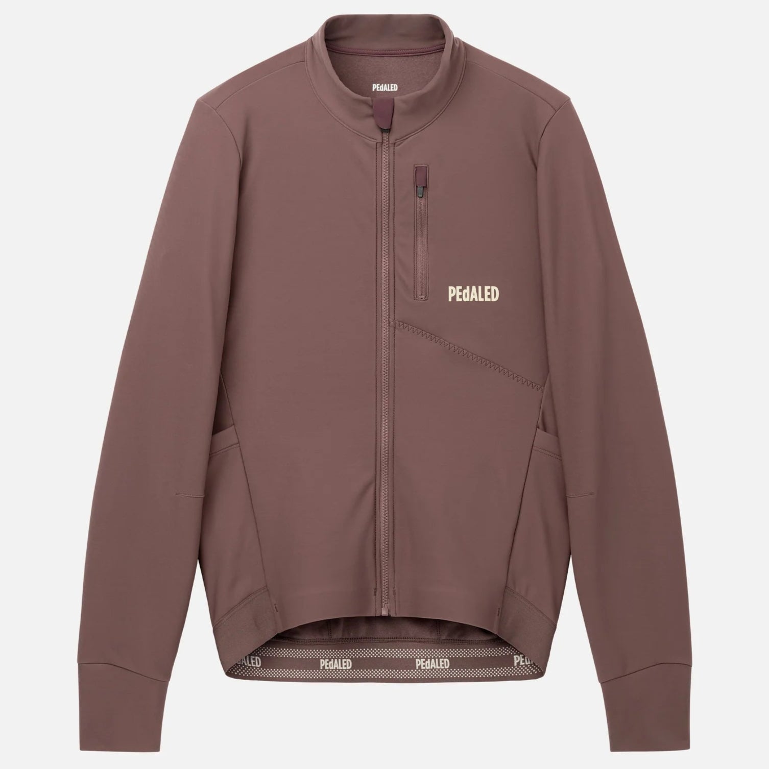 Maglia maniche lunghe Pedaled Odyssey - Marrone PEdALED