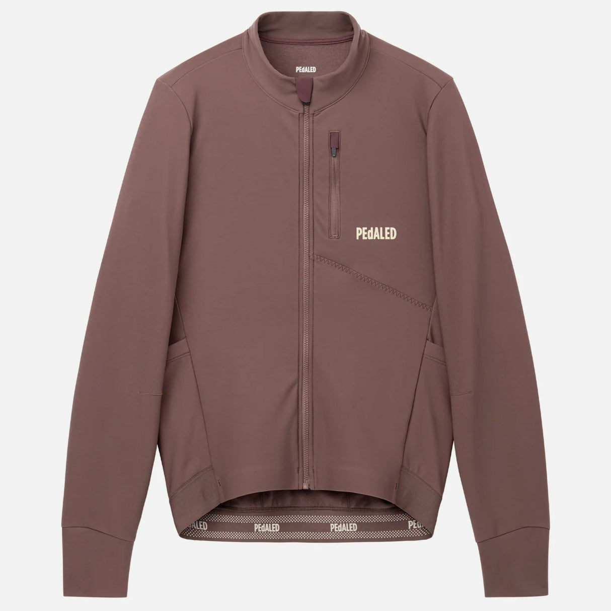 Maglia maniche lunghe Pedaled Odyssey - Marrone PEdALED