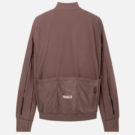 Maglia maniche lunghe Pedaled Odyssey - Marrone PEdALED