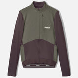 Maglia maniche lunghe Pedaled Odyssey Windblock Merino - Viola PEdALED