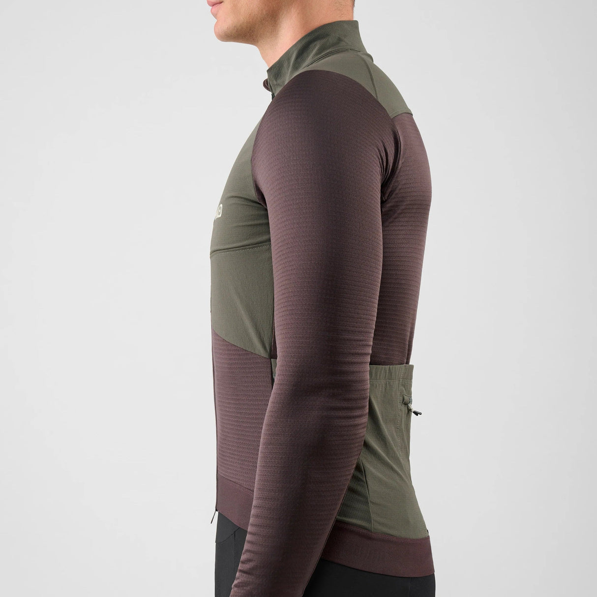 Maglia maniche lunghe Pedaled Odyssey Windblock Merino - Viola PEdALED