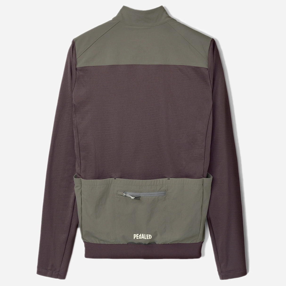 Maglia maniche lunghe Pedaled Odyssey Windblock Merino - Viola PEdALED