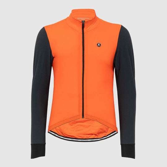 Pissei Monviso long sleeves jersey - Orange grey