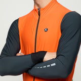 Maglia maniche lunghe Pissei Monviso - Arancio grigio Pissei