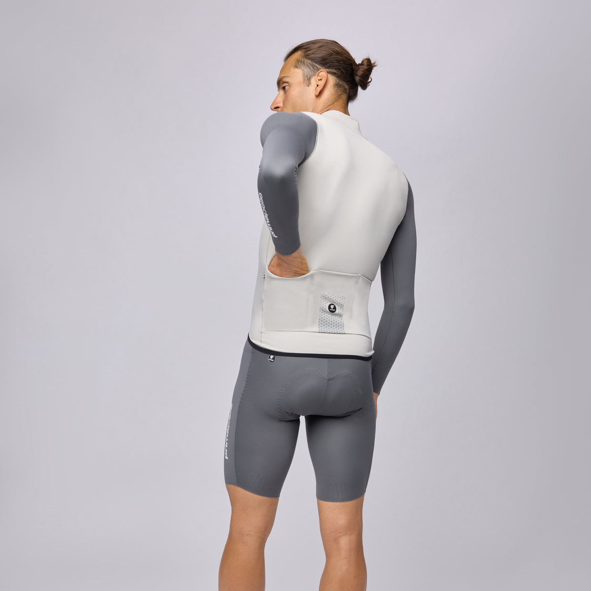 Maglia maniche lunghe Pissei Primapelle Bicolor - Grigio Pissei