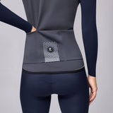 Maglia maniche lunghe Pissei Primapelle Bicolor - Grigio blu Pissei