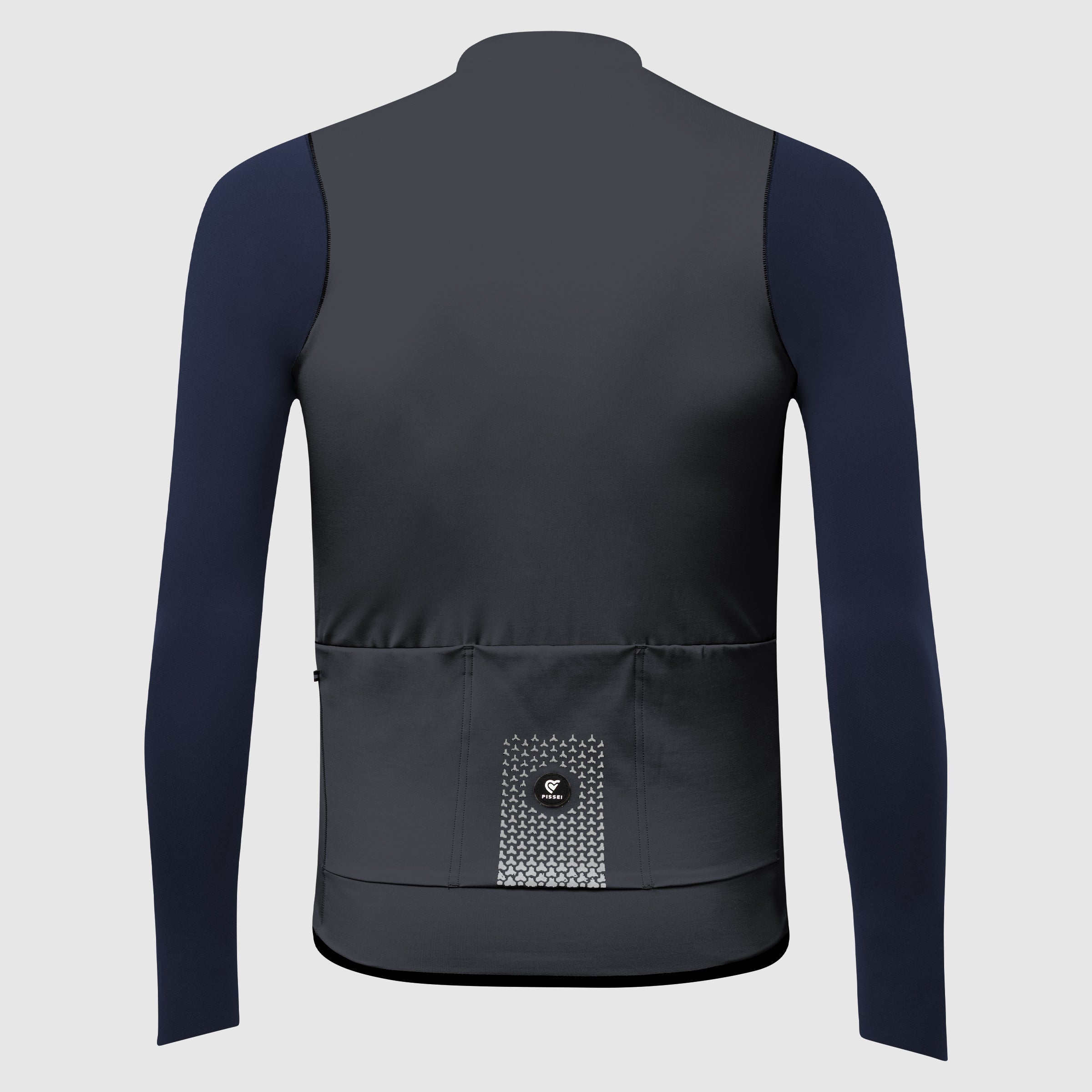 Maillot de manga larga Pissei Primapelle Bicolor - Gris azul