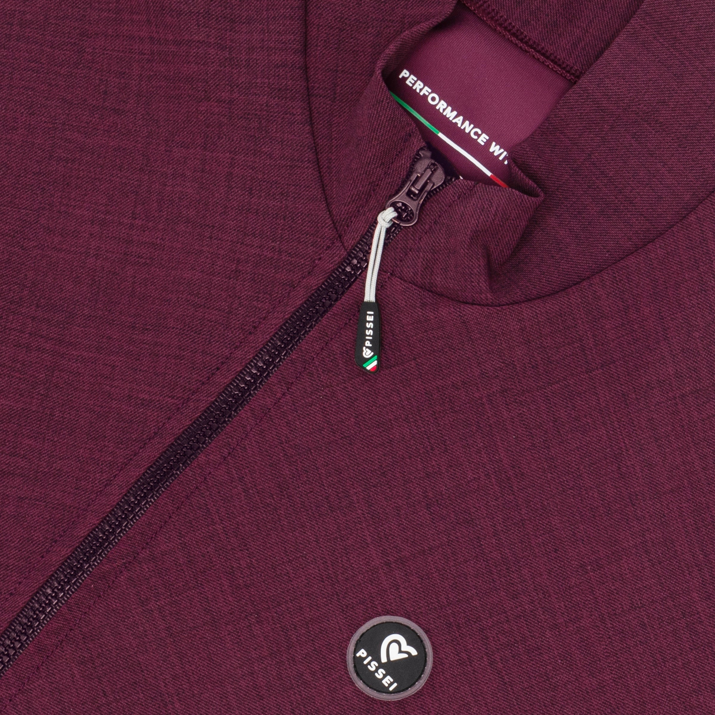 Maglia maniche lunghe Pissei Primapelle - Bordeaux Pissei