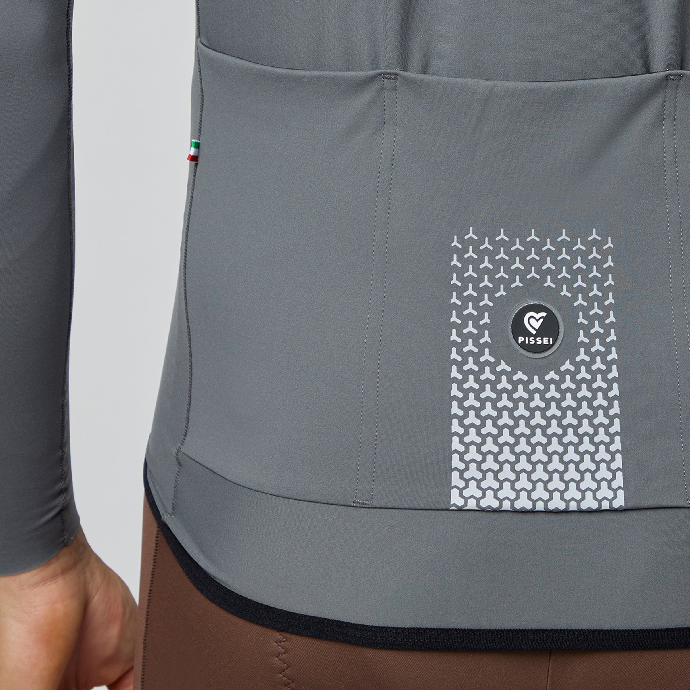 Maglia maniche lunghe Pissei Primapelle - Grigio Pissei