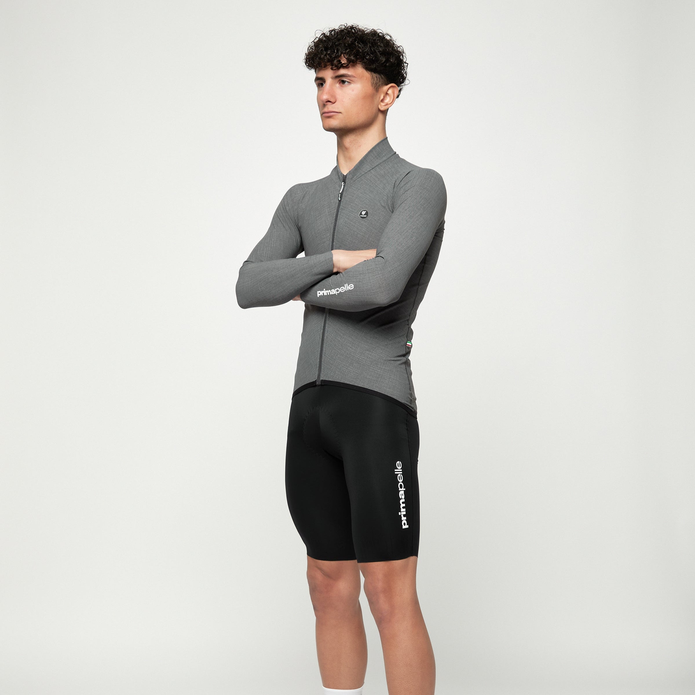 Maglia maniche lunghe Pissei Primapelle - Grigio chiaro Pissei