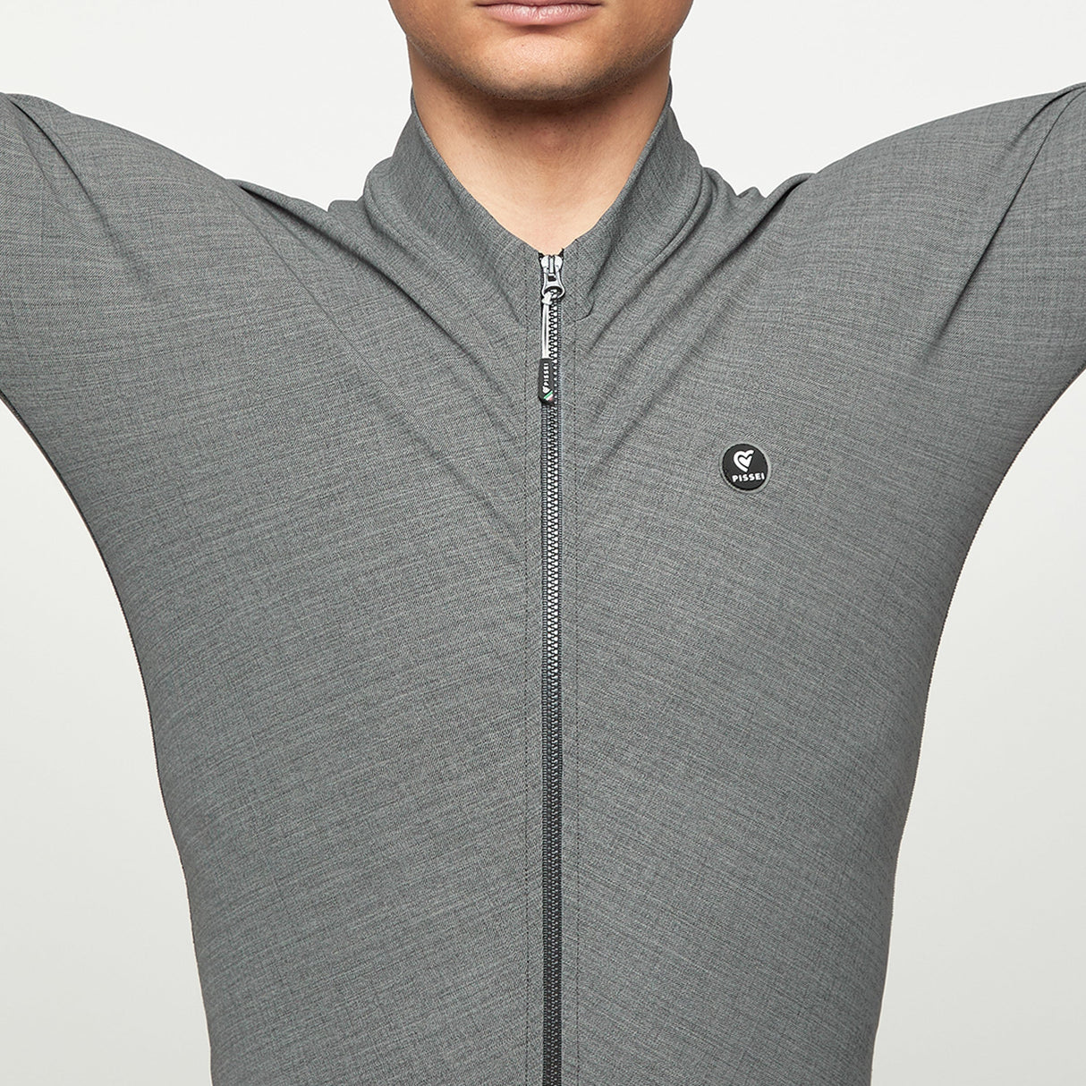 Maglia maniche lunghe Pissei Primapelle - Grigio chiaro Pissei