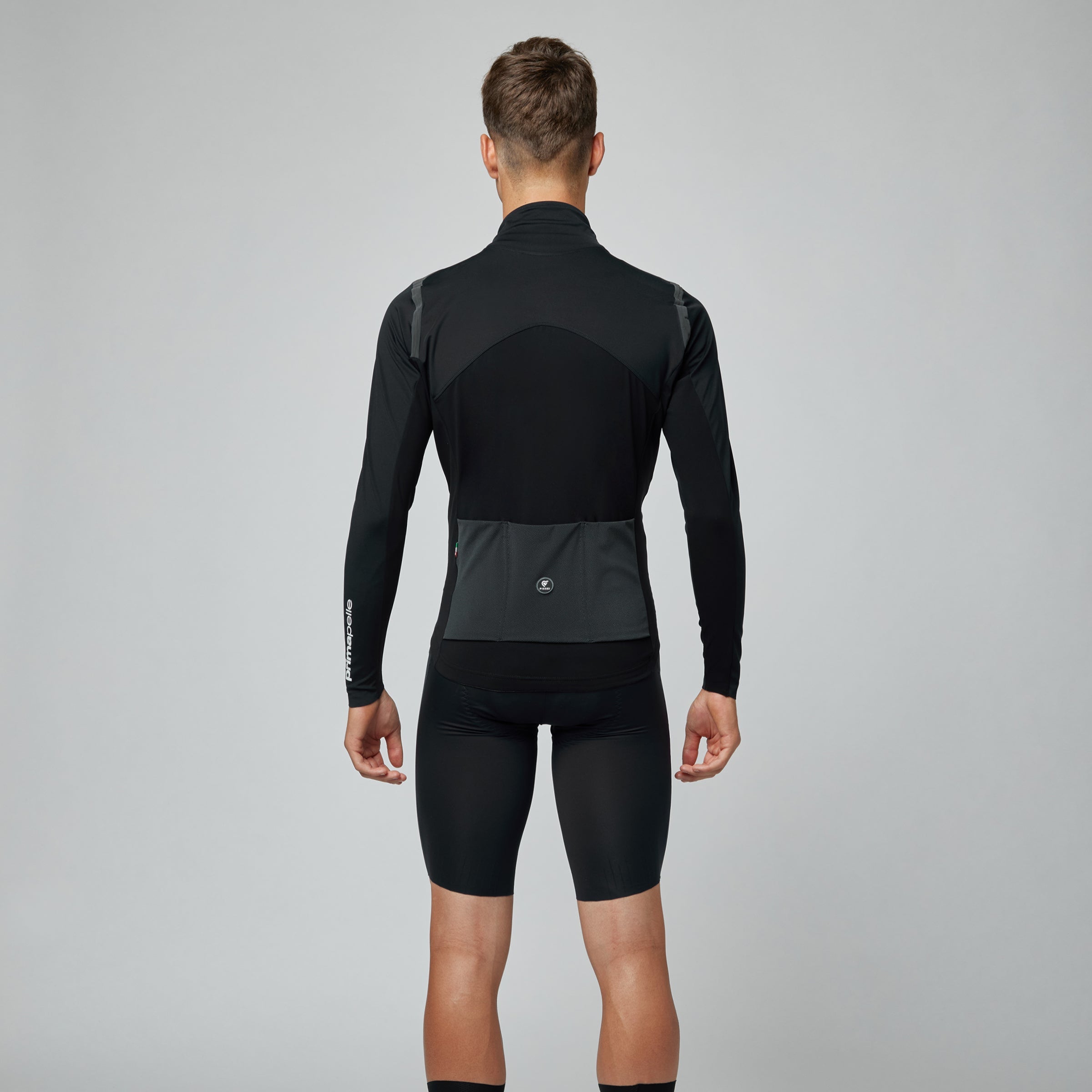 Maglia maniche lunghe Pissei Primapelle Wind - Nero Pissei