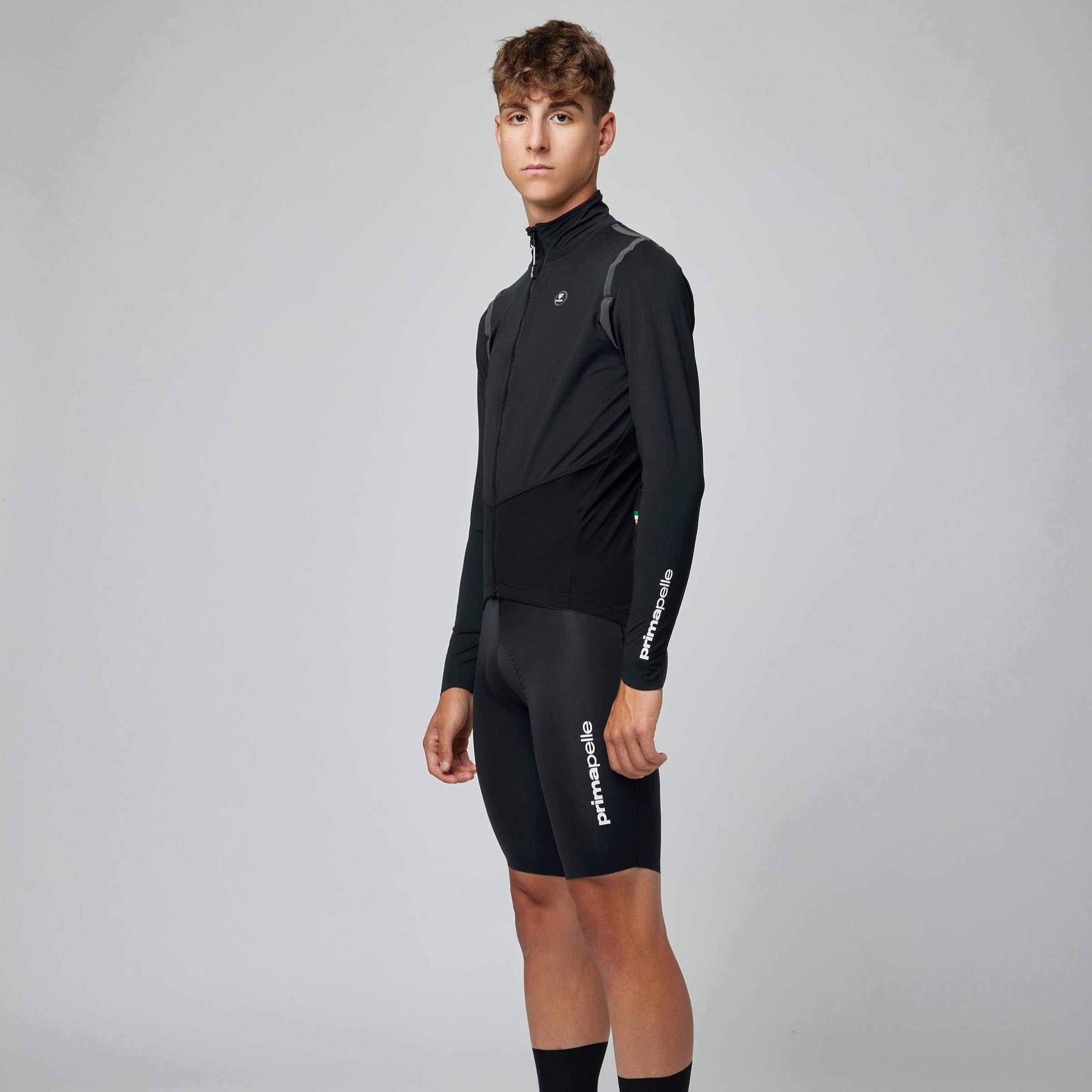 Maglia maniche lunghe Pissei Primapelle Wind - Nero Pissei