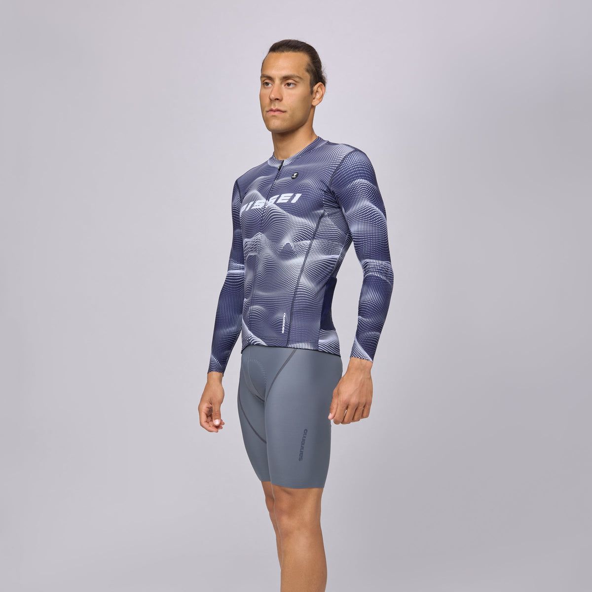 Maglia maniche lunghe Pissei Sanremo - Blu celeste Pissei