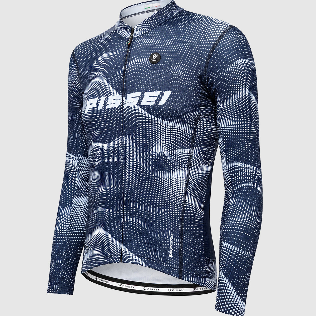 Maglia maniche lunghe Pissei Sanremo - Blu celeste Pissei