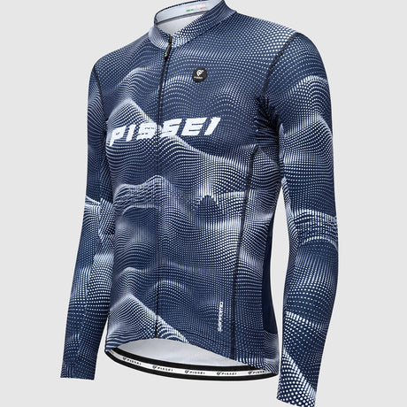 Maglia maniche lunghe Pissei Sanremo - Blu celeste Pissei