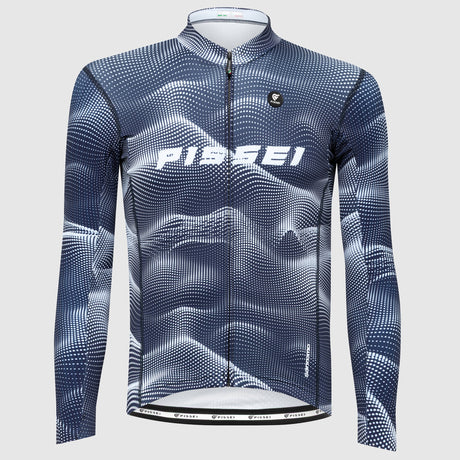 Maglia maniche lunghe Pissei Sanremo - Blu celeste Pissei