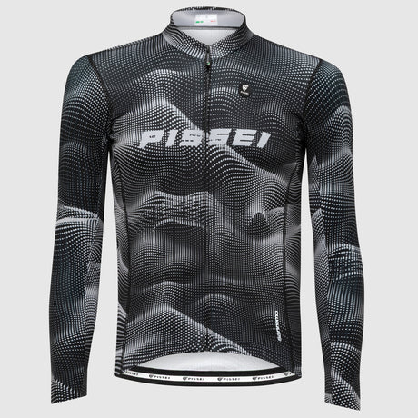 Maglia maniche lunghe Pissei Sanremo - Nero grigio Pissei