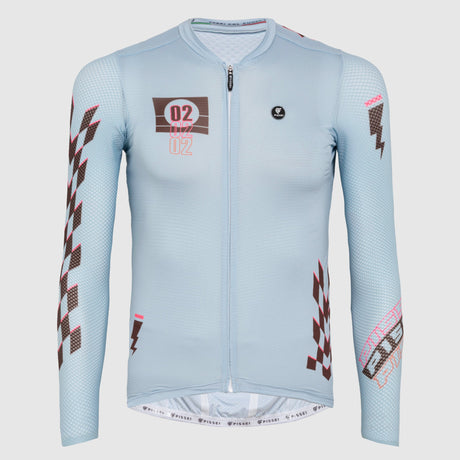 Maillot manches longues Pissei Thunder - Bleu clair