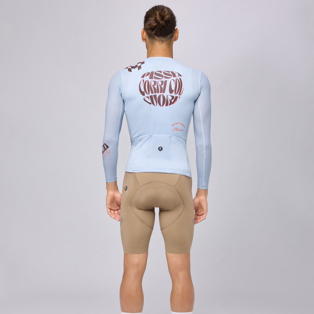 Maglia maniche lunghe Pissei Thunder - Azzurro Pissei