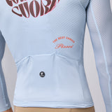 Maglia maniche lunghe Pissei Thunder - Azzurro Pissei